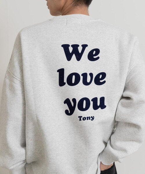 THE GOODLAND MARKET（ザグッドランドマーケット）の「TONY　You Make My Life More Fun Sweat（スウェット・メンズ・GRY/NVY/BLK・M/L）」の8枚目の写真