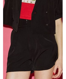 jouetie | サイドベルトタックキュロット【セットアップ対応】(その他パンツ)