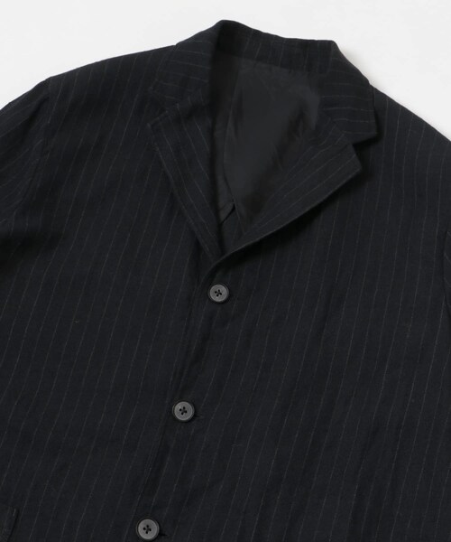 URBAN RESEARCH(アーバンリサーチ)の「『セットアップ対応』new basic Wool/Linen jacket(テーラードジャケット・メンズ・NAVY ST/CHARCOAL・M/L/XL)」の18枚目の写真