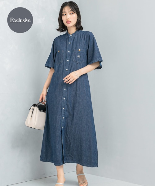 URBAN RESEARCH ROSSO（アーバンリサーチロッソ）の「『別注』Lee×ROSSO　WORK ONE-PIECE（ワンピース・レディース・ONEWASH/USED・FREE）」の2枚目の写真