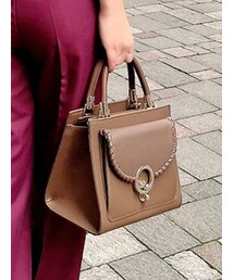 RESEXXY | トリミングデザインスクエアバッグ(ハンドバッグ)