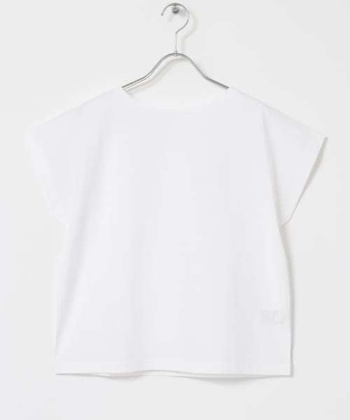URBAN RESEARCH（アーバンリサーチ）の「スーピマコットンボートネックカットソー（Tシャツ/カットソー・レディース・D.NAVY/WHITE/TAUPE・FREE）」の12枚目の写真