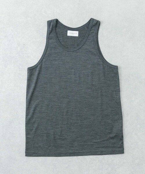 URBAN RESEARCH(アーバンリサーチ)の「『洗濯可』new basic WASHABLE MERINO WOOL TANK(タンクトップ・メンズ・CHARCOAL/NAVY/BLACK・M/L/XL)」の12枚目の写真