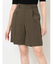 MURUA | タックハーフパンツ【セット販売対象】(スラックス)