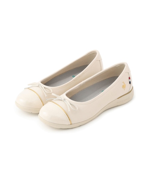 ROPE' PICNIC(ロペピクニック)の「【le coq sportif/ルコックスポルティフ】LCS モンスリー/消臭・軽量(スニーカー・レディース・ブラック/ベージュ・23.0/24.0/25.0)」の10枚目の写真