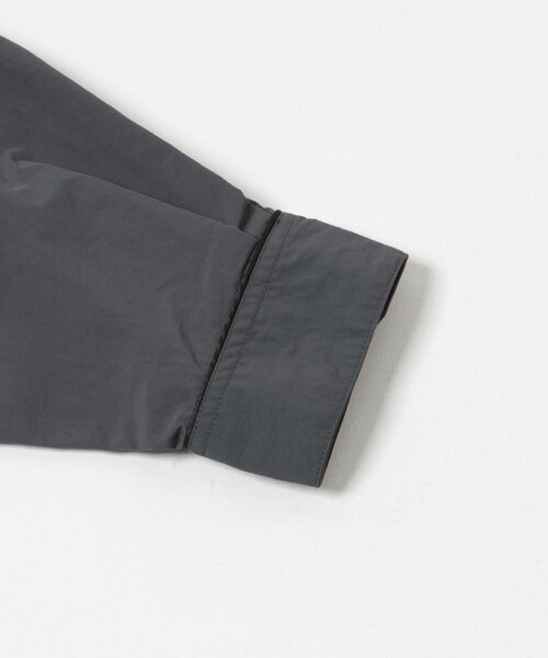 URBAN RESEARCH（アーバンリサーチ）の「dDdDdDd　NYLON BASEBALL LONG-SLEEVE SHIRTS（シャツ/ブラウス・メンズ・CHARCOAL/WHITE/BLACK/NAVY・S/M/L/XL/XXL）」の19枚目の写真