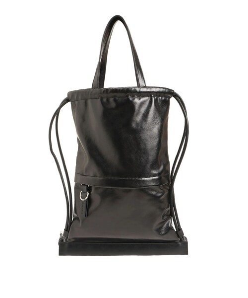 ELENDEEK(エレンディーク)の「METAL KNAPSACK(ハンドバッグ・レディース・ブラック/シルバー・F)」の1枚目の写真