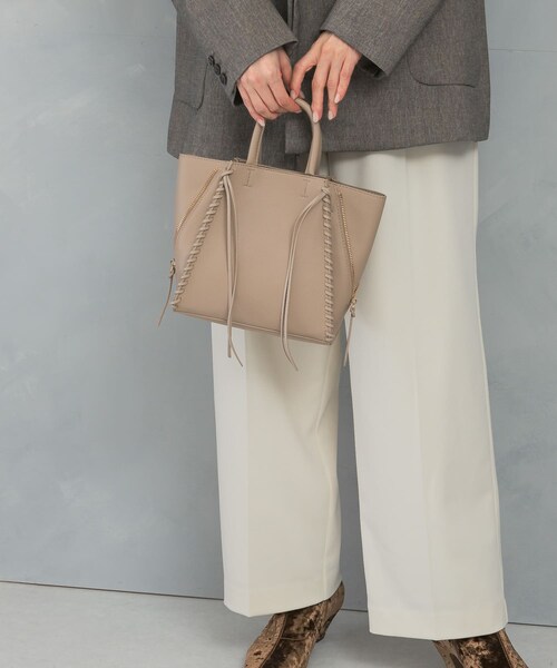 URBAN RESEARCH ROSSO（アーバンリサーチロッソ）の「サイドジップミニトート（ショルダーバッグ・レディース・GREIGE/BROWN/BLACK・-）」の10枚目の写真