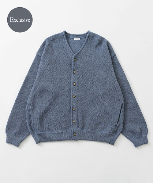 URBAN RESEARCH（アーバンリサーチ）の「『別注』crepuscule×URBAN RESEARCH　カーディガン（カーディガン/ボレロ・メンズ・BLACK/BROWN/BLUE・1/2）」の3枚目の写真