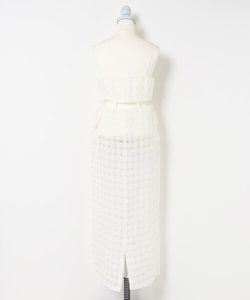 THE GOODLAND MARKET（ザグッドランドマーケット）の「&her　Layered Lace Onepiece（ワンピース・レディース・WHITE/BLACK・FREE）」の12枚目の写真