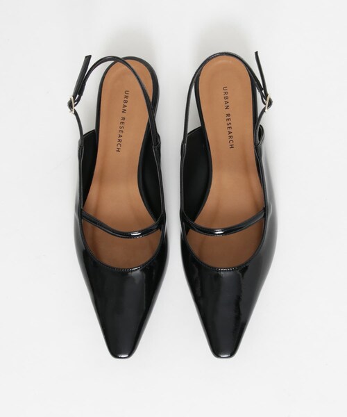 URBAN RESEARCH（アーバンリサーチ）の「ポインテッドバックストラップシューズ（パンプス・レディース・BLACK/BEIGE・36/37/38/39）」の12枚目の写真
