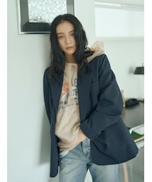 Ungrid | ダメージデザインルーズスウェット(スウェット)