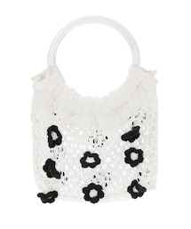 merry jenny | おはな咲いたメッシュbag(ハンドバッグ)