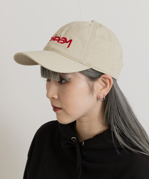 THE GOODLAND MARKET（ザグッドランドマーケット）の「77circa　fandom embroidery cap（キャップ・レディース・blue/beige/gray/black・one）」の14枚目の写真