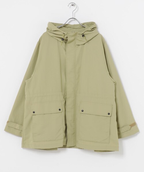 URBAN RESEARCH DOORS（アーバンリサーチドアーズ）の「『WEB/一部店舗限定カラー』ナイロンマウンテンパーカー（マウンテンパーカー・レディース・L.BEIGE/LIME/NAVY/BLACK・S/M）」の3枚目の写真