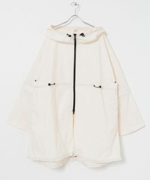 URBAN RESEARCH（アーバンリサーチ）の「『UVカット』Swim URBAN RESEARCH　スイム2WAYラッシュガードパーカー（水着・メンズ・WHITE/BLACK・FREE）」の11枚目の写真