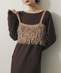 SENSE OF PLACE by URBAN RESEARCH | ニットブラビスチェ(ニット/セーター)