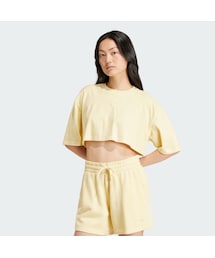adidas | エッセンシャルズ+ クロップドTシャツ(Tシャツ/カットソー)