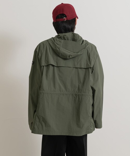 THE GOODLAND MARKET（ザグッドランドマーケット）の「AIGLE　撥水 UVカット ライトウェイトフーデッドジャケット（テーラードジャケット・レディース・D.LILAS/BEETLE・M/L）」の8枚目の写真