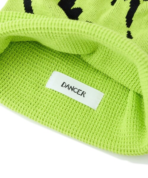 ADAM ET ROPE'(アダムエロペ)の「【DANCER】MASK BEANIE(ニットキャップ/ビーニー・レディース・ブラック/キミドリ/ネイビー・F)」の12枚目の写真
