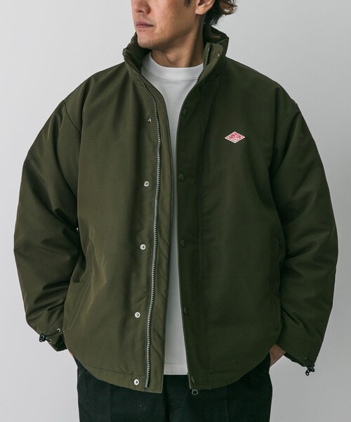 URBAN RESEARCH DOORS（アーバンリサーチドアーズ）の「DANTON　STAND COLLAR JACKET（その他アウター・メンズ・IVORY/BLACK/NAVY/LT.BEIGE/OLIVE/GREY・S/M/L）」の5枚目の写真