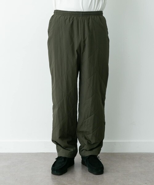 URBAN RESEARCH Sonny Label（アーバンリサーチサニーレーベル）の「キルティング中綿イージーパンツ（その他パンツ・メンズ・ブラック/カーキ・M/L）」の21枚目の写真