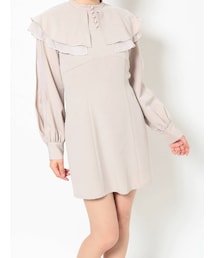 RESEXXY | ラッフルデザインミニワンピース(ワンピース)