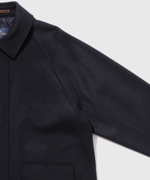 ADAM ET ROPE'(アダムエロペ)の「【Brooks Brothers/ブルックスブラザーズ】W/C RAGLAN SLEEVE WALKING COAT(ダウンジャケット/コート・メンズ・ネイビー・L/M)」の6枚目の写真