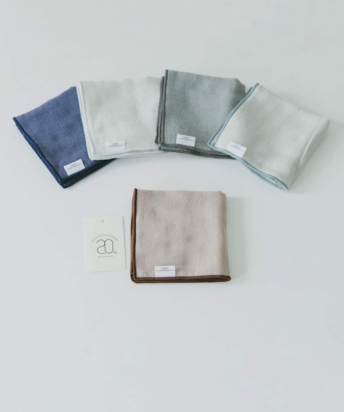 URBAN RESEARCH DOORS（アーバンリサーチドアーズ）の「DOORS LIVING PRODUCTS　ガーゼハンカチ（タオル・メンズ・グレー/ナチュラル/ライトグレー/オフホワイト/ネイビー・-）」の14枚目の写真
