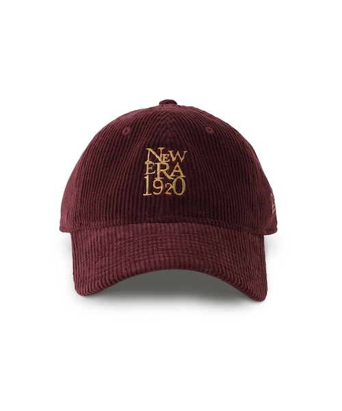 ROPE' PICNIC(ロペピクニック)の「【NEW ERA(R)/ニューエラ別注】CORDUROY 920CS(キャップ・レディース・ブラック/キナリ/ワイン系・F)」の5枚目の写真