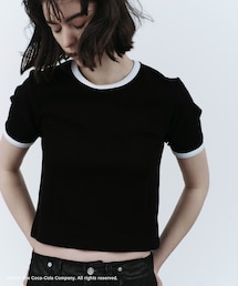 ADAM ET ROPE' | 【Coca-Cola】Ringer Tee(Tシャツ/カットソー)