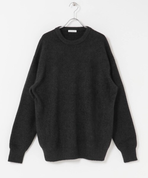 URBAN RESEARCH DOORS（アーバンリサーチドアーズ）の「メランジシャギー クルーネックニット（ニット/セーター・メンズ・BLUE/BLACK・M/L）」の14枚目の写真
