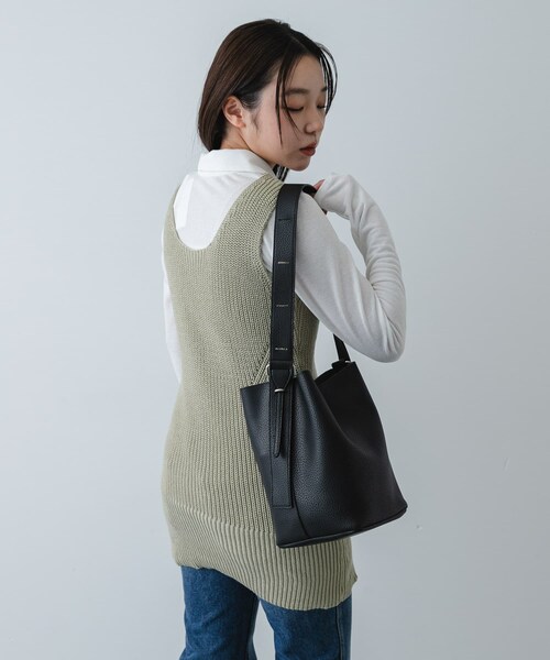 SENSE OF PLACE by URBAN RESEARCH（センスオブプレイスバイアーバンリサーチ）の「マルチショルダースクエアバッグ（ショルダーバッグ・レディース・BLACK/GREIGE/BLUE・One）」の8枚目の写真