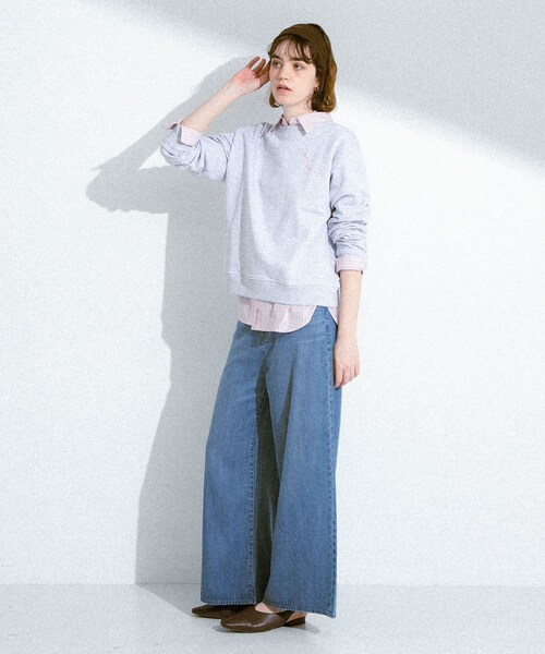 URBAN RESEARCH Sonny Label（アーバンリサーチサニーレーベル）の「TOYAMEGコラボアートプリントスウェット（スウェット・レディース・グレー/アイボリー/ピンク・Free）」の20枚目の写真