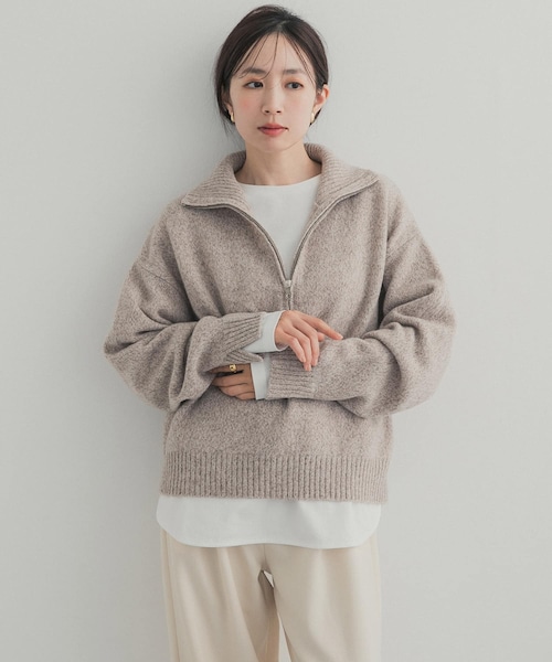 URBAN RESEARCH DOORS（アーバンリサーチドアーズ）の「コットンラウンドヘムカットソー（Tシャツ/カットソー・レディース・OFF/BORDER・S/M）」の8枚目の写真
