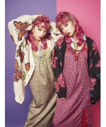 jouetie | ANNA SUI バタフライジャカードニット【コラボ】(カーディガン/ボレロ)