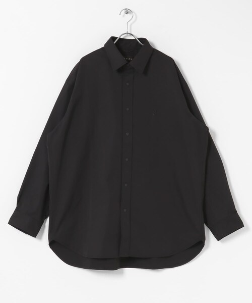 EKAL(エカル)の「SOLOTEXツイルレギュラーカラーシャツ(シャツ/ブラウス・メンズ・ネイビー/ブラック・M/L)」の12枚目の写真