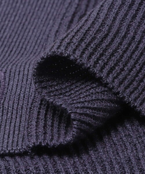 URBAN RESEARCH（アーバンリサーチ）の「PURLAM　WASHI M-G AZE CARDIGAN（ニット/セーター・メンズ・WHITE/BLACK/GREEN/B.PURPLE・2/3）」の22枚目の写真