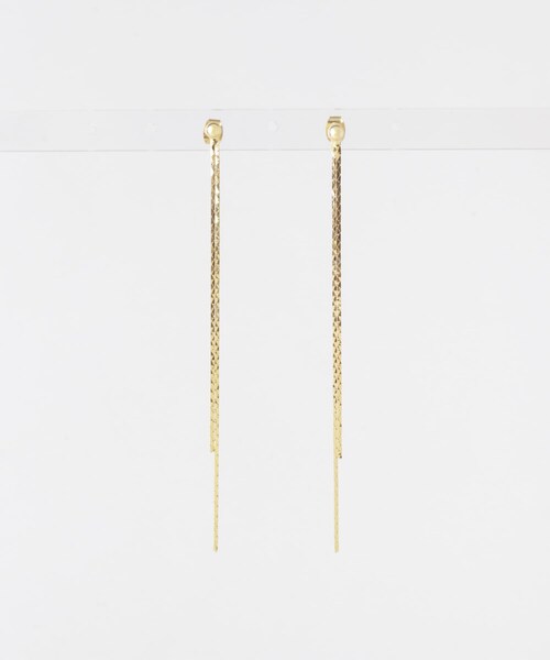 URBAN RESEARCH Sonny Label（アーバンリサーチサニーレーベル）の「二連チェーンピアス（ピアス（両耳用）・レディース・ゴールド/シルバー・one）」の7枚目の写真