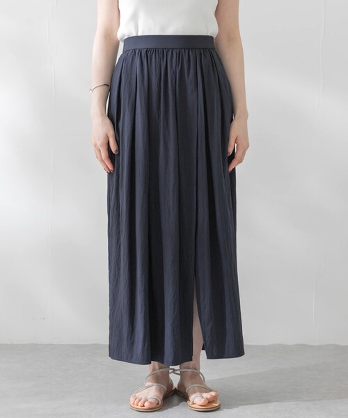 URBAN RESEARCH ROSSO（アーバンリサーチロッソ）の「撥水UVギャザーストレートスカート（スカート・レディース・white/pink/navy・FREE）」の22枚目の写真