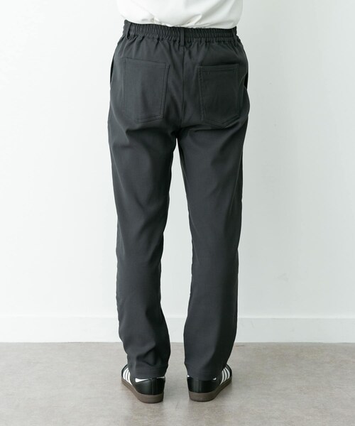 URBAN RESEARCH Sonny Label（アーバンリサーチサニーレーベル）の「裏起毛スリムイージーテーパードパンツ（その他パンツ・メンズ・ブラック/チャコール・S/M/L）」の21枚目の写真