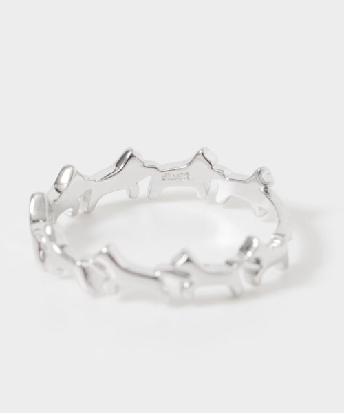 URBAN RESEARCH（アーバンリサーチ）の「decor『デコール』　9HORSE RING（リング・レディース・SILVER・9/11）」の5枚目の写真