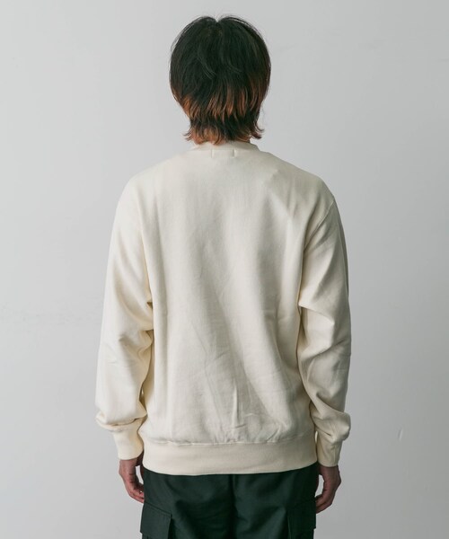 URBAN RESEARCH DOORS（アーバンリサーチドアーズ）の「L.L.Bean　Smithfield Crewneck Sweat（スウェット・メンズ・F.Green/Ecru/Birch/Navy/Purple・M/L/XL）」の9枚目の写真