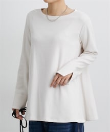 nissen | Ａラインフレアトップス(Tシャツ/カットソー)