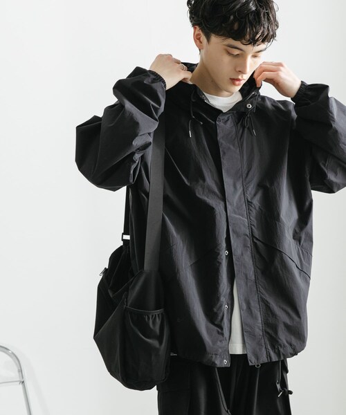 SENSE OF PLACE by URBAN RESEARCH(センスオブプレイスバイアーバンリサーチ)の「ライトフーディブルゾン(ブルゾン・メンズ・BLACK/MINT/BLUE・M/L)」の10枚目の写真