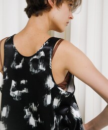 LAATO | black flower blouse(シャツ/ブラウス)