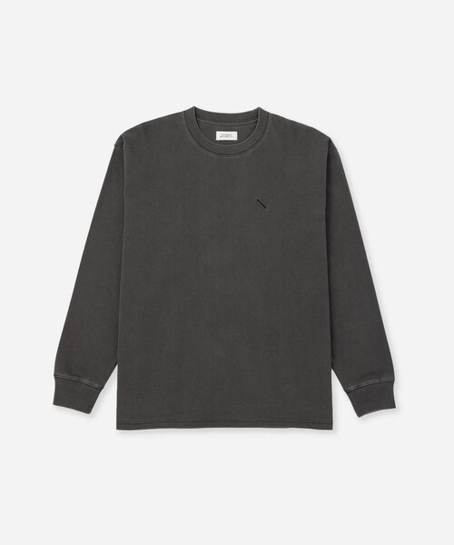 Saturdays NYC（サタデーズ ニューヨークシティ ）の「Arrangement LS T-SHIRT（Tシャツ/カットソー・レディース・ブラック/グレー/グリーン・L/M/S）」の11枚目の写真