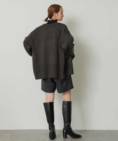 SENSE OF PLACE by URBAN RESEARCH（センスオブプレイスバイアーバンリサーチ）の「ヒールロングブーツ（ブーツ・レディース・BLACK/BROWN・S/M/L）」の9枚目の写真