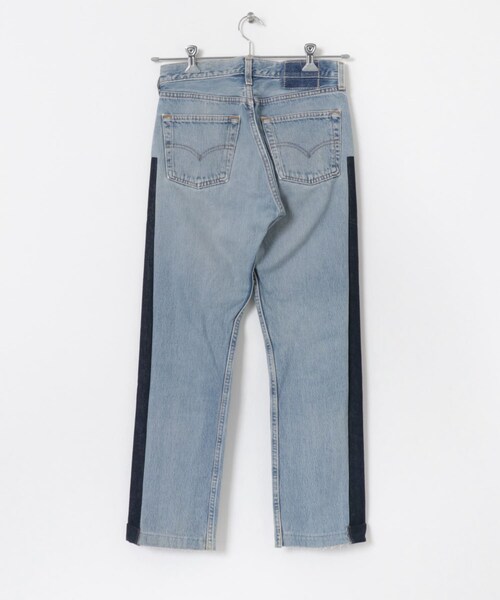 THE GOODLAND MARKET（ザグッドランドマーケット）の「SREU　SREU-Transposed Denim Pants（デニムパンツ・レディース・PALxBL1/PALxBL2/PALxBL3/PALxBL4・1/3）」の9枚目の写真