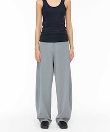 URBAN RESEARCH | STUDIO DOE cocoon wide leg suit pants(その他パンツ)